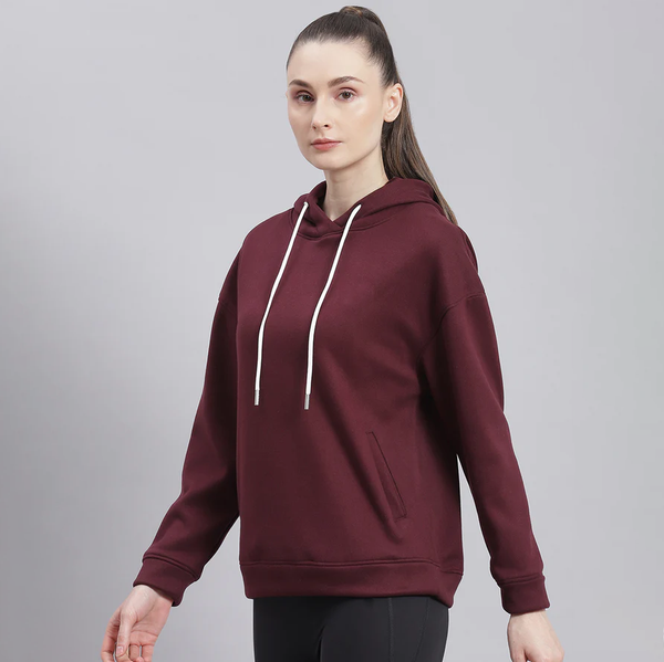 Maroon Runner Hoodie