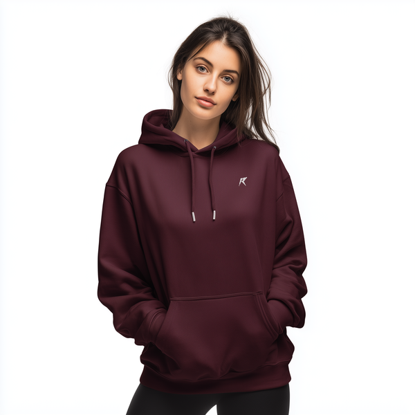 Athletic Maroon Hoodie